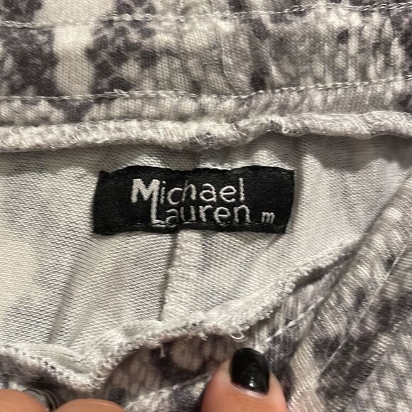 NWT Michael Lauren Cropped Sweatpants, Size Medium - Picture 5 of 8